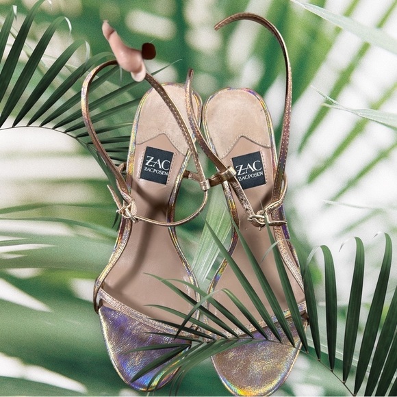 Zac Posen Shoes - ZAC Posen Rose Gold 2 1/2 inch heel size 6.5